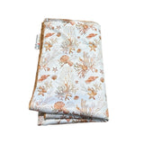 Sea Corals Waterproof Portable PUL Travel Change Mats