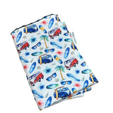 Kombi’s Surfboards and Palm Trees Waterproof Changing Mat