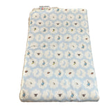 Blue Mr Rabbit Snuggling Sherpa Fleece Rug