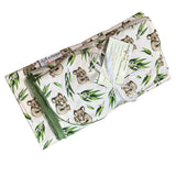 Keith Koala Nappy Clutch Snuggle Blanket and Bib Newborn Gift Set