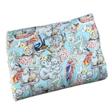 Pelican Tales Light Blue May Gibbs Snuggling Sherpa Fleece Rug