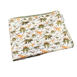 Dinosaurs 2 Waterproof PUL Portable Travel Change Mats