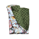 Carmen Lg print Waterproof Portable Nappy Changing Mat