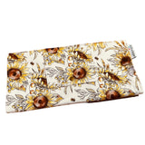 Sunflowers Portable Travel Nappy Wallet