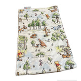 Friends playing in the Forest Snuggling Minky Blanket