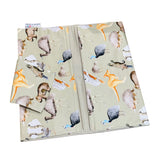 Australian Animals Portable Nappy Clutch