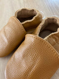 Genuine Leather Natural Tan Moccasin