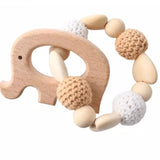 Beachwood Animals Crochet Cotton Teething Toys