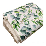 Eucalypts and Silver Dollar Snuggly Sherpa Rug