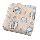 Mr Rabbit Large in Beige Snuggly Sherpa Fleece Rug