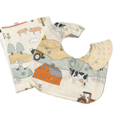Farm Yard Friends Blanket Bib Nappy Wallet Gift Set