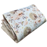 Baby Echidna Snuggly Fleece Sherpa Rug