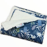 Moonlight Flora Sherpa Rug