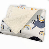 Seymour Sloth Sherpa Rug