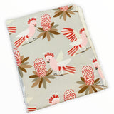 Australian Flora Fauna Burps and Dribble Cloths