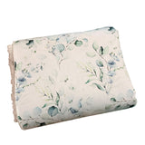 Oaklyn Water Colour Eucalyptus Snuggle Sherpa Fleece Rug