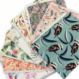Australian Flora Fauna Burps and Dribble Cloths