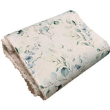 Oaklyn Water Colour Eucalyptus Snuggle Sherpa Fleece Rug