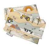 Farm Yard Friends Blanket Bib Nappy Wallet Gift Set