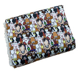 Gus Farm Animals Snuggling Sherpa Rug