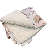 Baby Echidna Snuggly Fleece Sherpa Rug