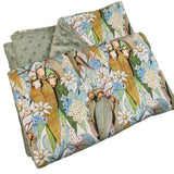 Gumnut Babies  in the Eucalypts Minky Blanket May Gibbs