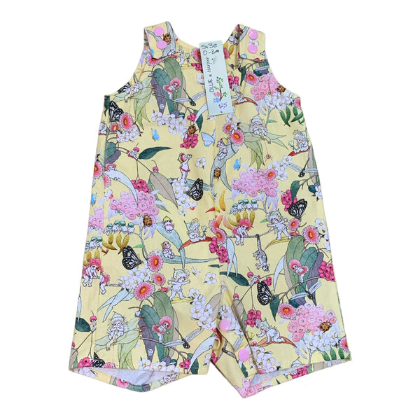 Pink Blossom Babies May Gibbs Organic Cotton Jumpsuit