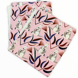 Australian Flora Fauna Burps and Dribble Cloths