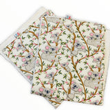 Australian Flora Fauna Burps and Dribble Cloths