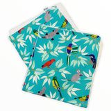 Australian Flora Fauna Burps and Dribble Cloths