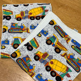 Burp Cloths - Dribbles - Character Prints - 600gm Towelling -