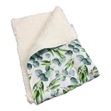 Eucalypts and Silver Dollar Snuggly Sherpa Rug