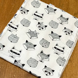 Burp Cloths - Dribbles - Character Prints - 600gm Towelling -