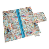 Pelican Tales in Blue Gumnut Babies May Gibbs Nappy Clutch