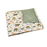 Dinosaurs Waterproof PUL Portable Travel Change Mats