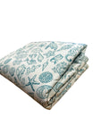 Teal Sea Life Snuggling Sherpa Rugs