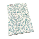 Teal Sea Life Minky Blankets