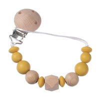 Beachwood and BPA Free Silicone Teething Pacifier Chains