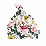 Brooke Floral Stretch Knit Swaddle & Beanie Set