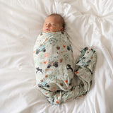 Farm Life Bamboo Cotton Swaddling Wrap “LIMITED EDITION”