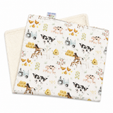 Farm Animals Sherpa Fleece Rug