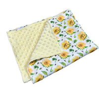 Sunflowers Waterproof Print Portable Change Mat