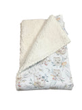 Wilson Wombat Australian Marsupial Snuggling Sherpa Rug