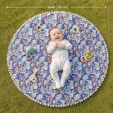 LIMITED EDITION - Pelican Tales and Gumnut Babies in Navy 350gm Wadding Play Time Mat