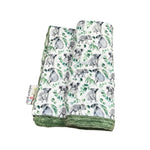 Koalas and Eucalyptus Leaves Waterproof Portable PUL Travel Change Mats