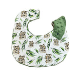Keith Koala Nappy Clutch Snuggle Blanket and Bib Newborn Gift Set