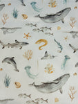 Sea Life Waterproof Travel Rug Change Mat