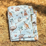 Australia Native Animals Waterproof Travel Rug Changing Mat