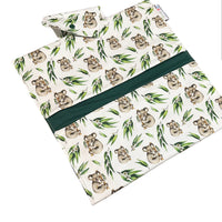 Keith Koala Nappy Clutch Snuggle Blanket and Bib Newborn Gift Set
