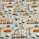 Australian Animals Burp Cloths